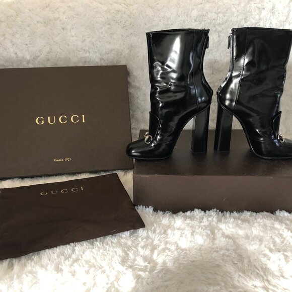 Gucci boots, size 9 Black - Picture 4 of 11